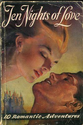 Ten Nights Of Love Adult Novel 1947 Avon Books 041914lm-epa