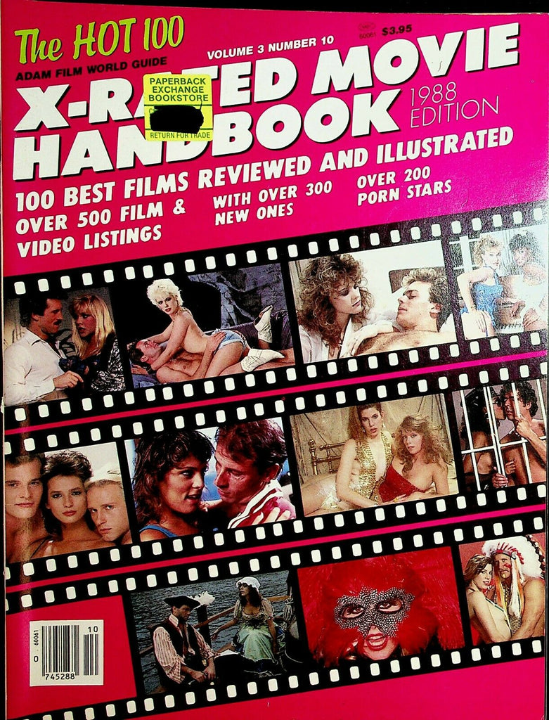 X-Rated Movie Handbook The Hot 100 1988 Edition 040420lm-ep