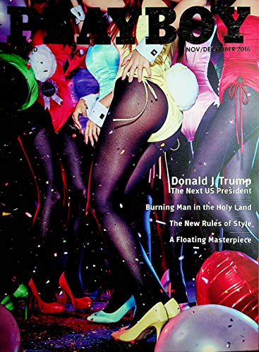 Playboy Thailand International Magazine Donald J. Trump The Next US President November 2016