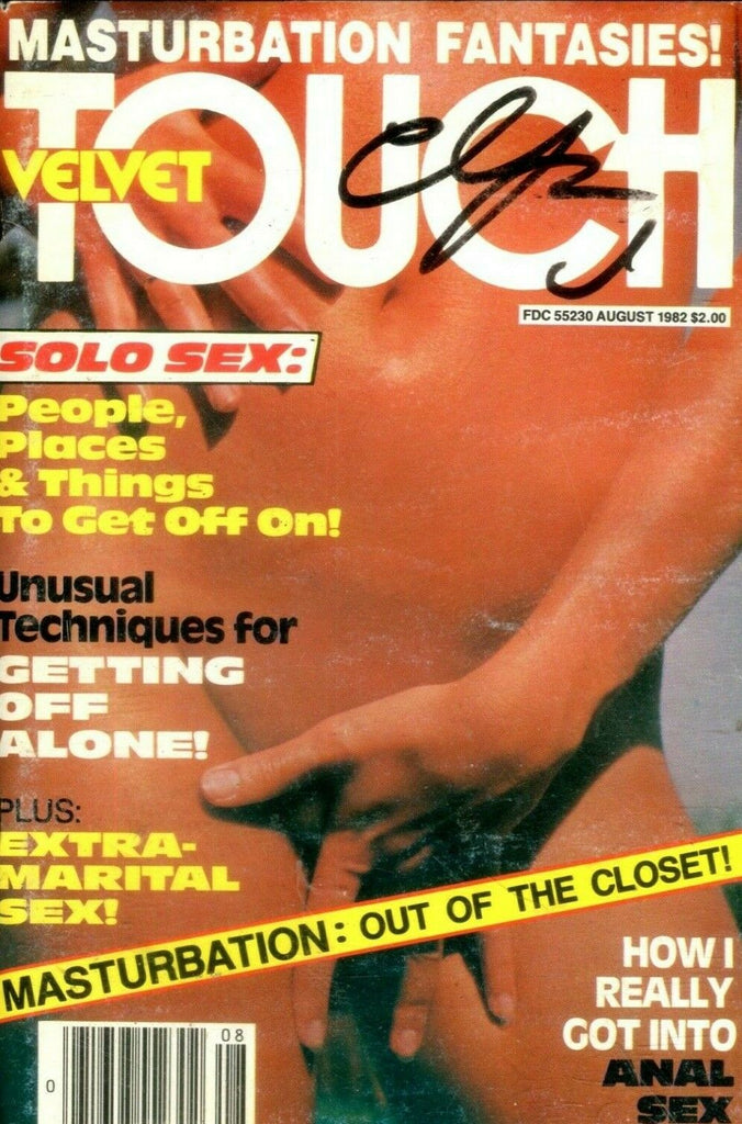 Velvet Touch Digest Solo Sex Unusual Techniques August 1982 021219lm-ep