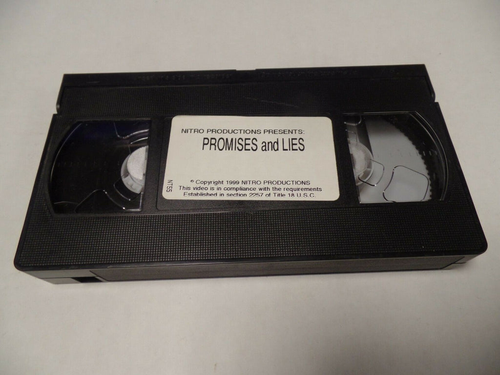 Promises and Lies Nitro Productions 1999 Adult VHS 052819AMP2