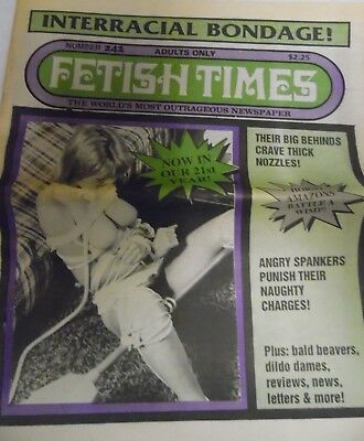Fetish Times Newspaper Interracial Bondage #242 1993 052418lm-ep2