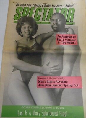 Spectator California Sex Newspaper Jasmine & James #503 1988 082118lm-ep2