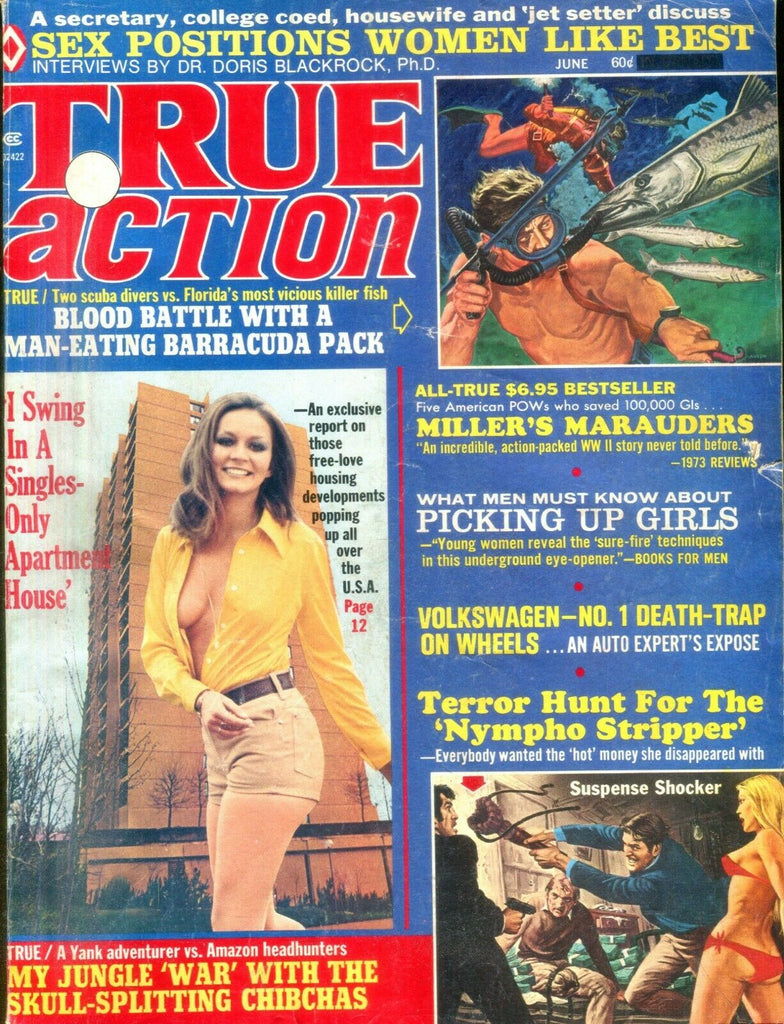 True Action Magazine Picking Up Girls June 1973 030619lm-ep