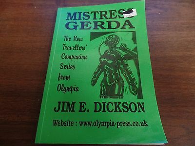 Mistress Gerda Jim E Dickson 136pgs 2003 Erotic Novel 121215amp