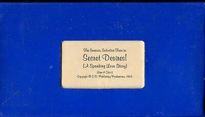Secret Desires! VHS A Spanking Love Story XXX 041518lm-ep2