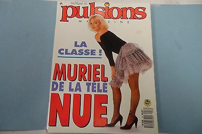 Pulsions French Magazine Muriel De La Tele Nue #16 060916lm-ep