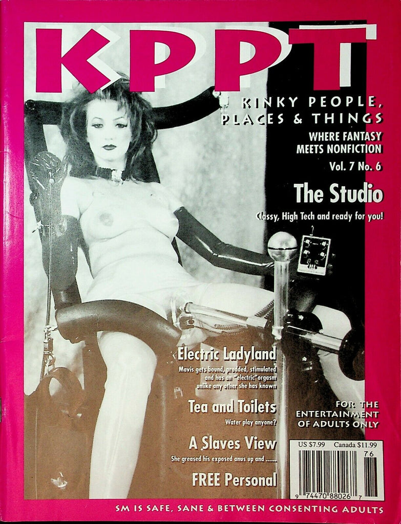 KPPT Fetish Magazine Kinky People/ The Studio vol. 7 #6 1998 090520lm-ep