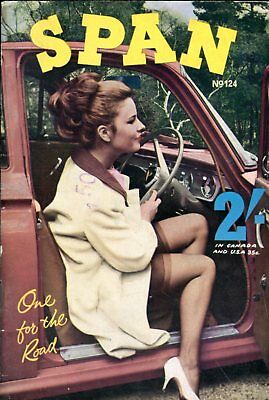 Span Pin-Up Girls Digest Jane Paul #124 1960's 122817lm-ep
