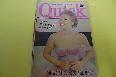 Quick Model Digest Patti Page November 1951 070716lm-ep