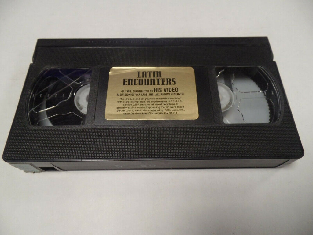 Latin Encounters 1993 VCA Labs Adult VHS 041819AMP