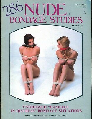 286 Nude Bondage Studies Magazine #1 1983 London Enterprises 041718lm-ep2 - Used
