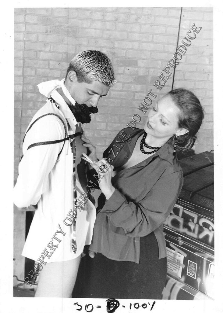 Adult Vintage 1990s Photo 5x7 Bondage Sexy Blonde Guy Bound & Dominated 157FM