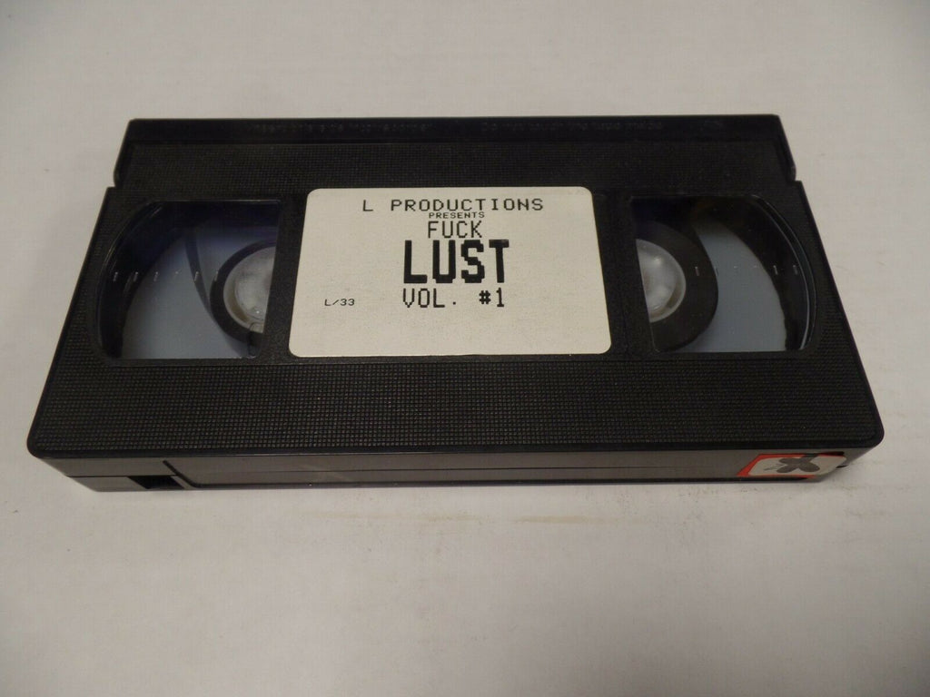 Fuck Lust Vol 1 L Productions Adult VHS 052219AMP2