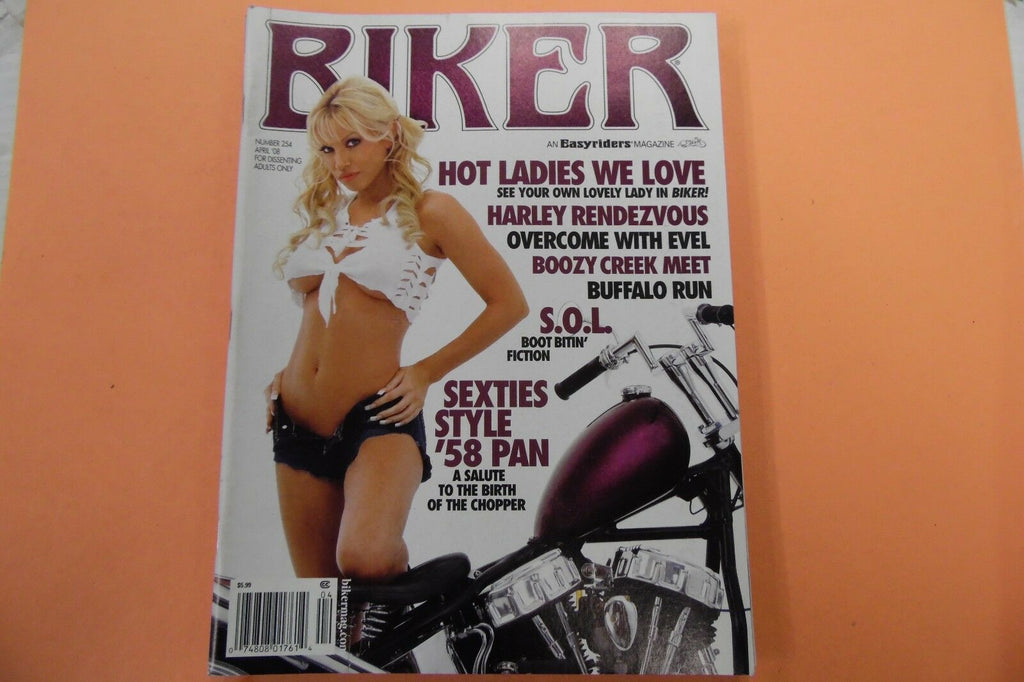 Biker Magazine Sexties Style '58 Pan April 2008 CLEARANCE 110816lm-ep