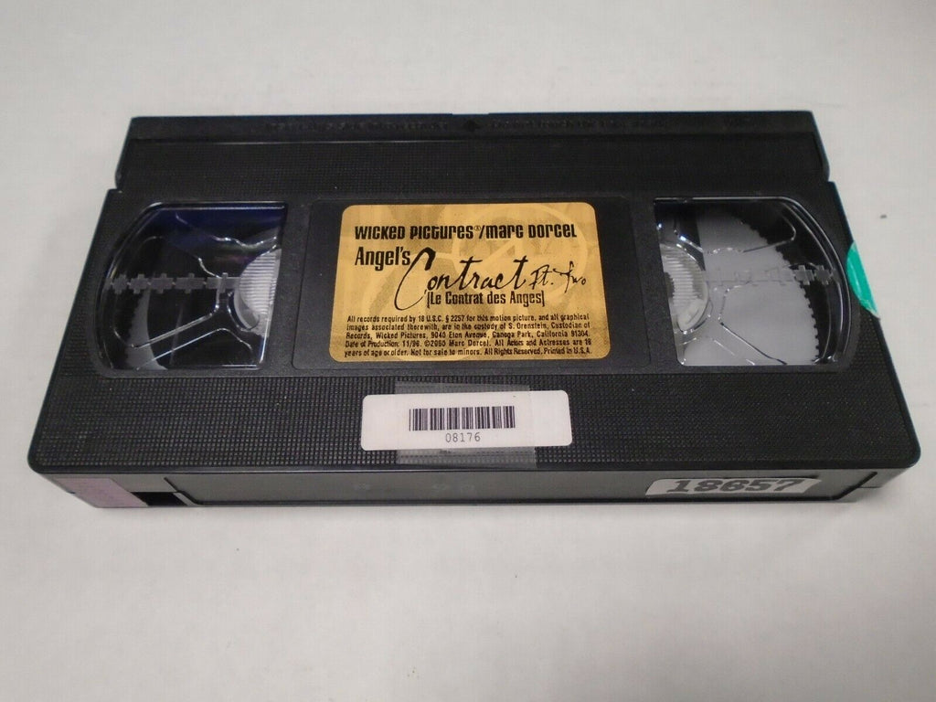 Angel's Contract Part 2 Wicked Pictures Marc Dorcel Adult VHS 032519AMP