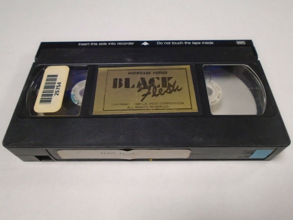 Black Flesh 1986 Jennifer Deveroux Delilah Kitt Adult VHS 022019AMP2