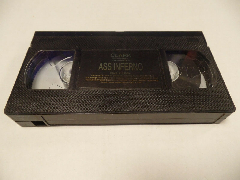 Ass Inferno Clark Ent 1995 Adult VHS 052119AMP