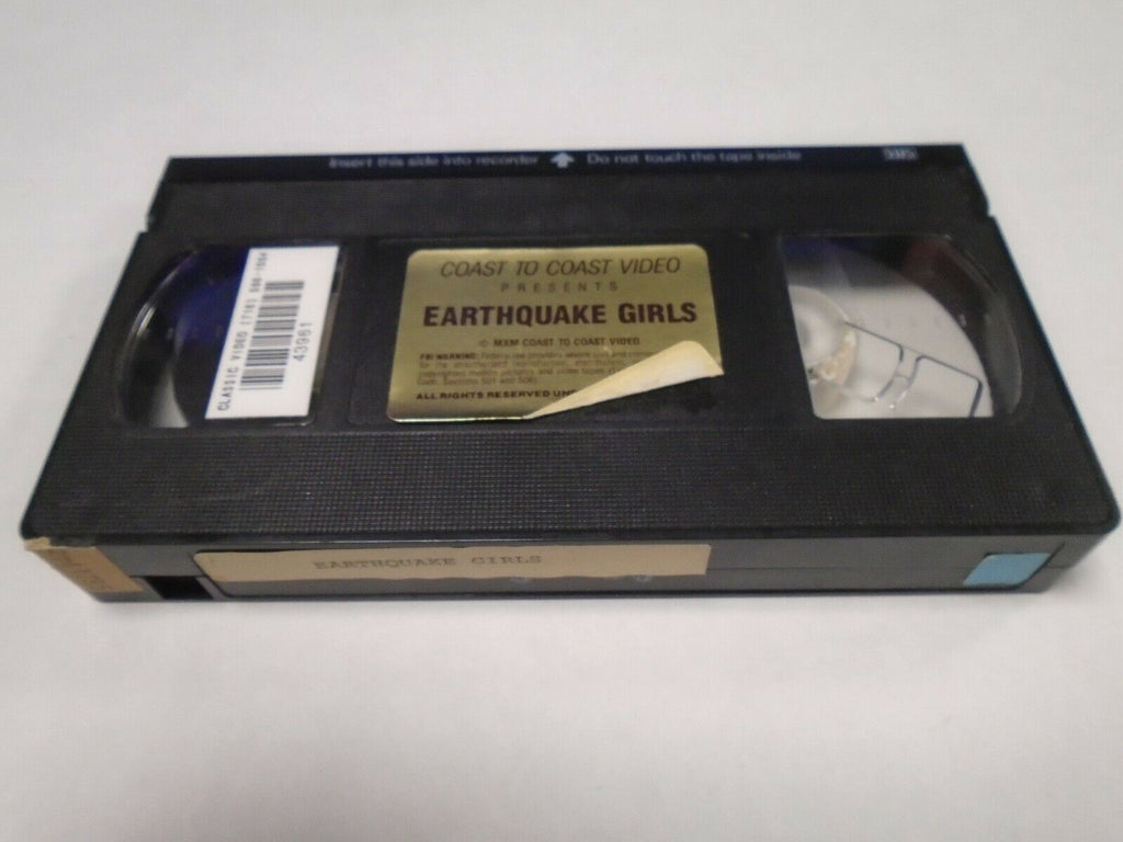Earthquake Girls Sabrina Dawn Randy Spears 1990 Adult VHS 020719AMP3