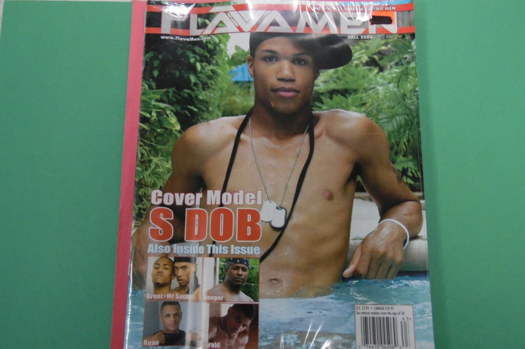Flava Men Gay Magazine Cover Model S Dob Fall 2006 112616lm-ep