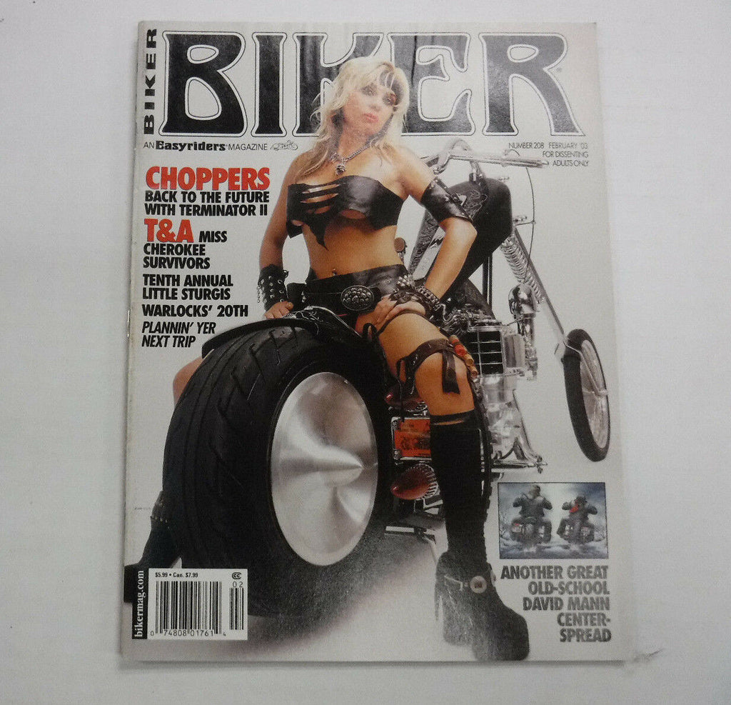 Biker Magazine Choppers Back To The Future No.208 February 2003 110816R