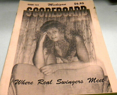 Michigan Scoreboard Adult Magazine Real Swingers #131 vg 112613lm-ep