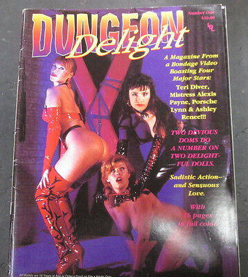 Dungeon Delight Adult Bondage Magazine Porsche Lynn #1 May 1995 062915lm-ep