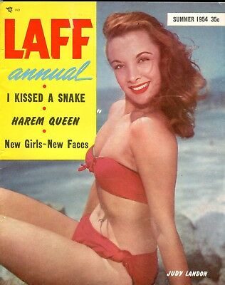 Laff Annual Vintage Magazine Judy Landon Summer 1954 110617lm-ep