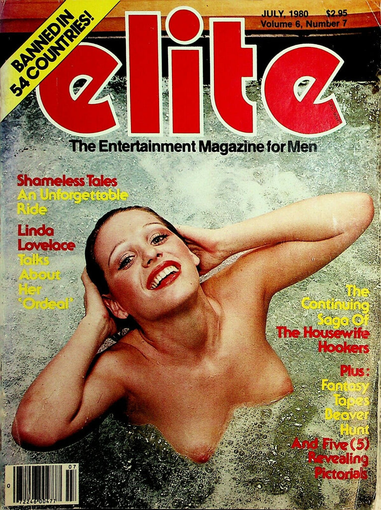 Elite Magazine Linda Lovelace /Housewife Hookers July 1980 090720lm-ep