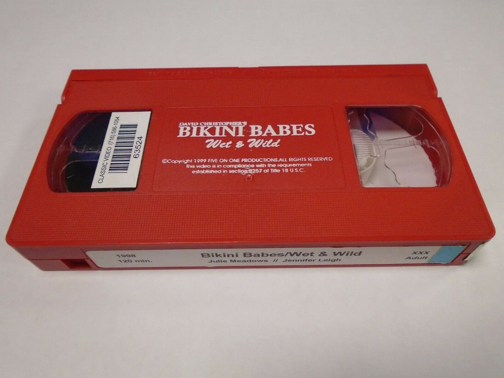 Bikini Babes Wet & Wild Juie Meadows Jennifer Leigh 1998 Adult VHS 022019AMP2