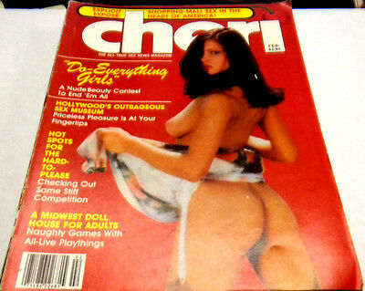 Cheri Busty Adult Magazine "Do-Everything Girls" February1982 gd 061913-Lm-ep