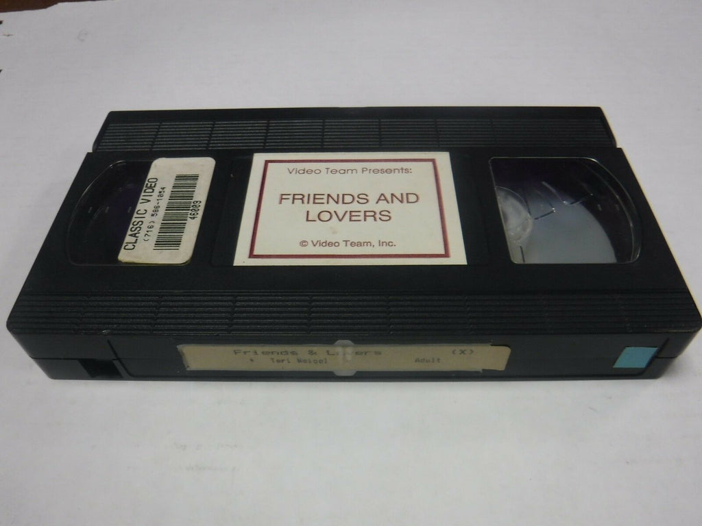 Friends and Lovers Teri Weigel Peter North 1991 78mins Adult VHS 010219AMP