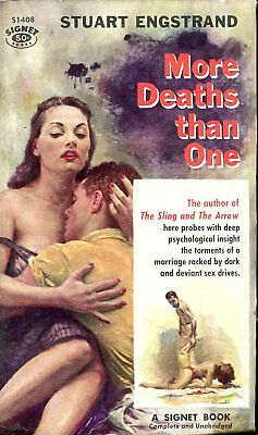 More Deaths Than One Adult Novel by Stuart Engstrand 1957 032818lm-ep