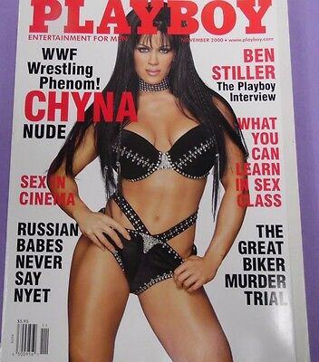 Playboy Magazine WWF China November 2000 033026lmp