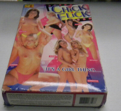 Chick Flick Busty Adult VHS Starring Alexis/Cali 90min XXX 032014lm-ep3