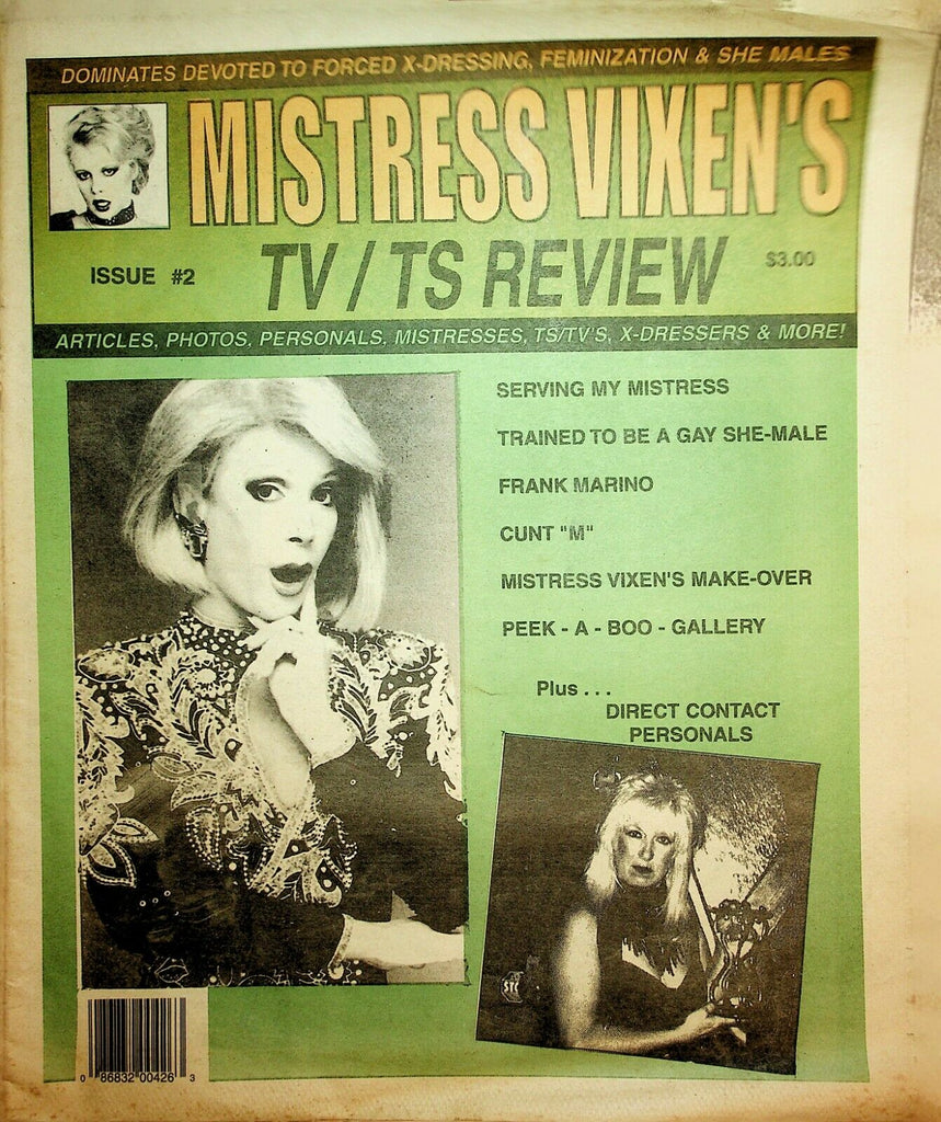 Mistress Vixen's PantyBoys X-Dressing Newspaper Frank Marino #2 022120lm-ep