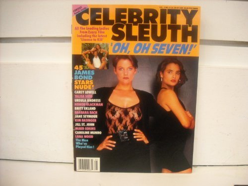 Celebrity Sleuth Vol 2 No 5 Ladies of James Bond