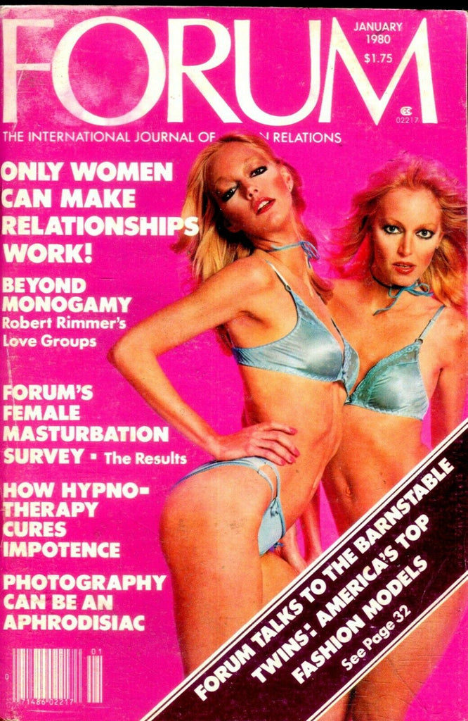 Forum Digest Barsnstable Twins Top Fashion Models January 1980 021119lm-ep