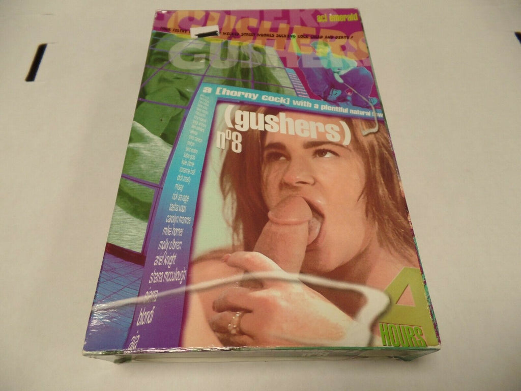 Gushers #8 ACI Emerald 4 Hours Adult VHS 052419AMP2