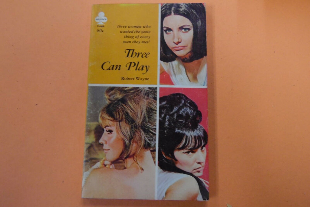 Three Can Play Adult Novel by Robert Wayne 1967 110216lm-ep2