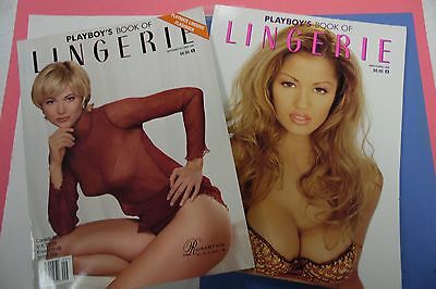 Lot Of 2 Playboy's Lingerie Magazines September 1995/March 1996 062716lm-ep - New