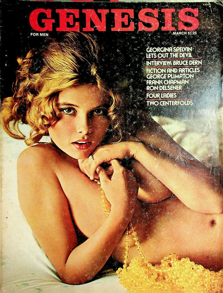 Genesis Magazine Georgina Spelvin March 1974 031720lm-ep