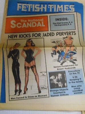 Fetish Times Newspaper Men Dressed Like Women #36 1977 052518lm-ep2