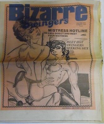 Bizarre Swingers Newspaper Seeking Sex Vol.1 #2 1989 052418lm-ep2