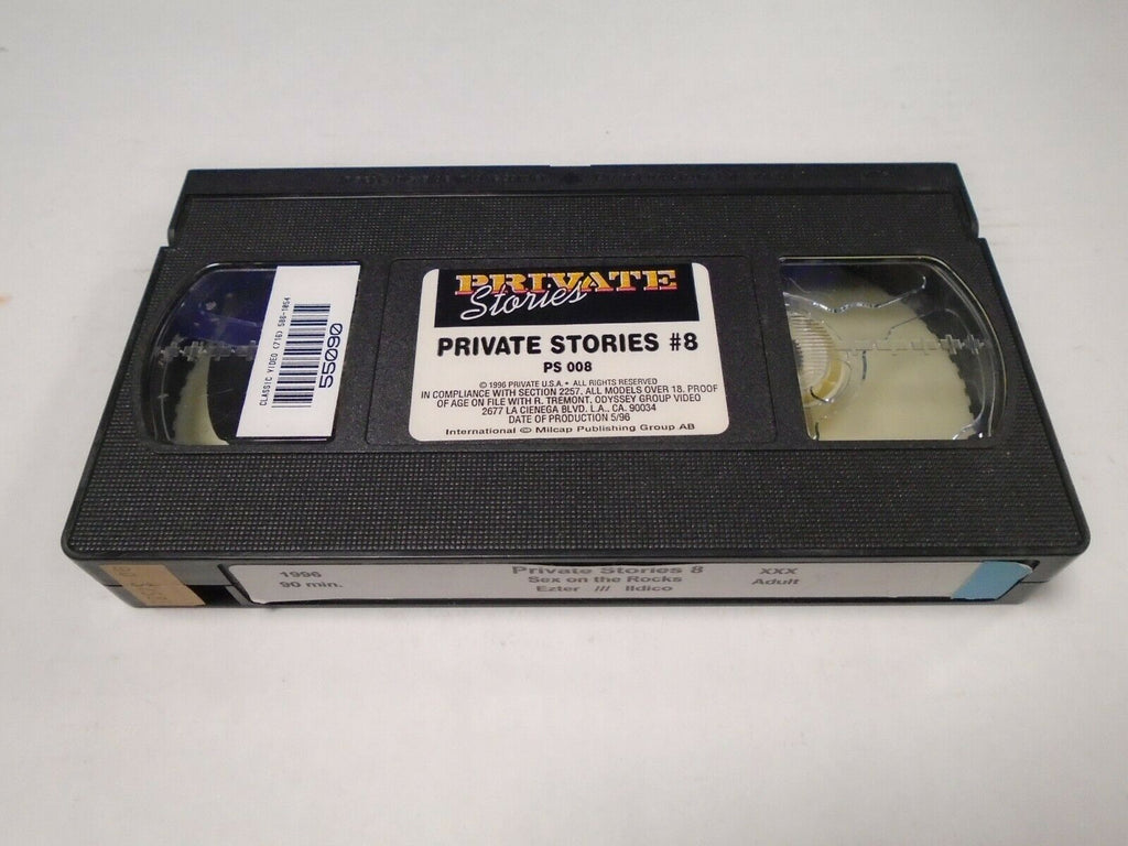 Private Stories #8 Sex on the Rocks Exter Ildico 1996 90min Adult VHS 022819AMP2