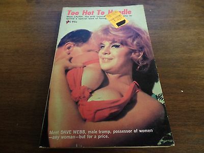 Too Hot to Handle 1964 160pgs Erotic Novel 121115amp2