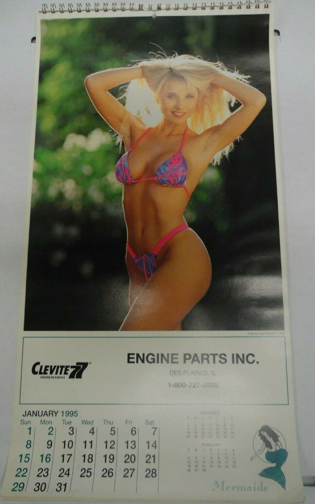 Playboy 1995 Advertising Calendar 17" x 9" 042419lm-ep2