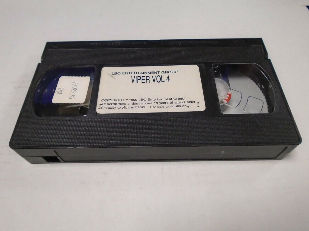 Viper Vol 4 LBO Entertainment 1999 Adult VHS 022819AMP2