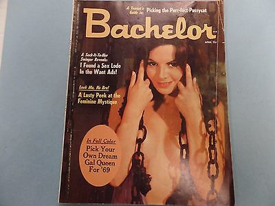Bachelor Magazine Gal Queen April 1969 050316lm-ep