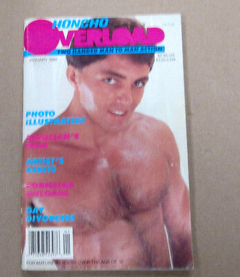 Honcho Overload Gay Adult Digest Pornstar Unloads January 1988 082414lm-ep